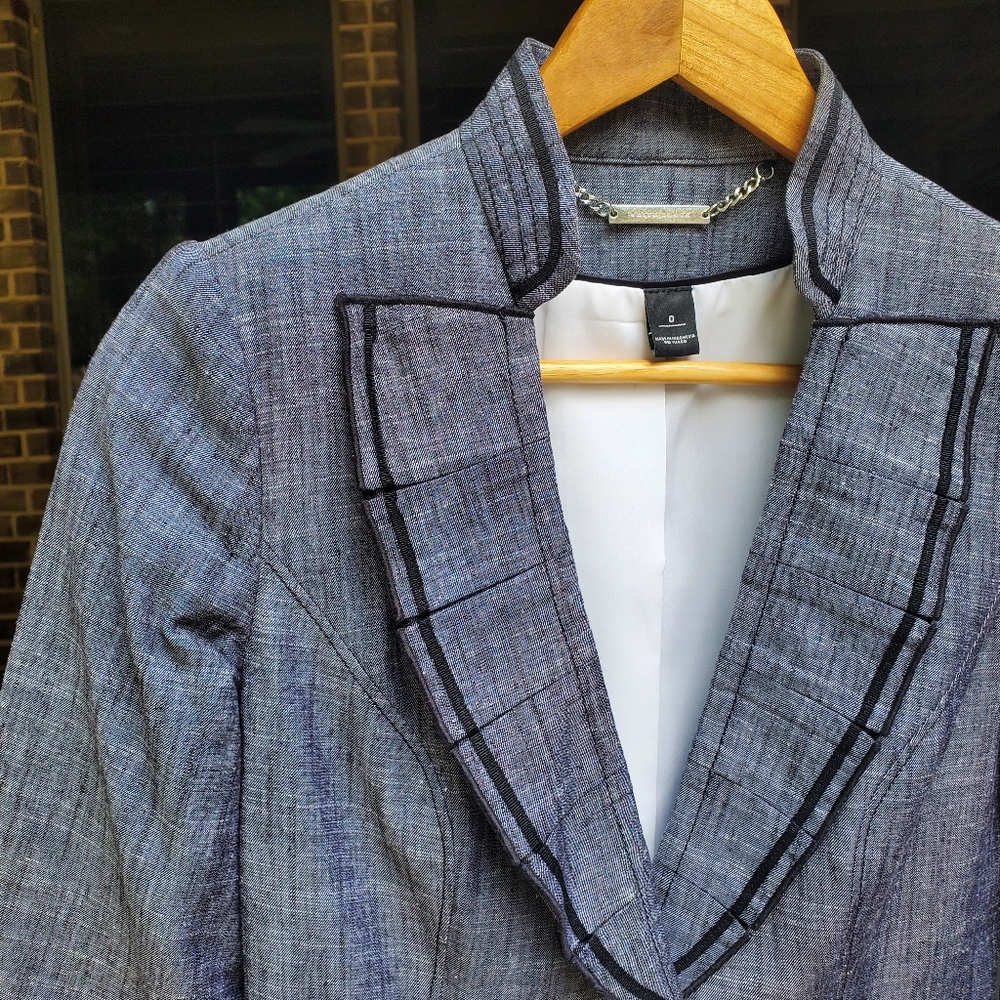 EUC WHBM Grey Jacket 0